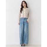 ファンシーヤーンクラシカルニットカーディガン | CALNAMUR | 詳細画像19 