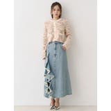 ファンシーヤーンクラシカルニットカーディガン | CALNAMUR | 詳細画像27 