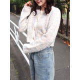 ファンシーヤーンクラシカルニットカーディガン | CALNAMUR | 詳細画像35 