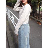 ファンシーヤーンクラシカルニットカーディガン | CALNAMUR | 詳細画像36 