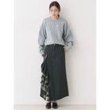 フロントジップビジューニットカーディガン | CALNAMUR | 詳細画像10 