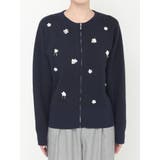 フロントジップビジューニットカーディガン | CALNAMUR | 詳細画像20 