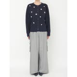 フロントジップビジューニットカーディガン | CALNAMUR | 詳細画像28 