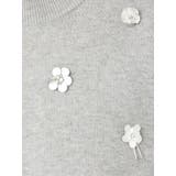 フロントジップビジューニットカーディガン | CALNAMUR | 詳細画像29 