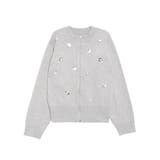 フロントジップビジューニットカーディガン | CALNAMUR | 詳細画像32 