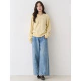 フロントジップビジューニットカーディガン | CALNAMUR | 詳細画像8 