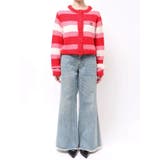 【パワーパフ ガールズ】カラーボーダーニットカーデ | CALNAMUR | 詳細画像11 