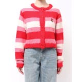 【パワーパフ ガールズ】カラーボーダーニットカーデ | CALNAMUR | 詳細画像3 