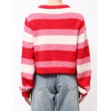 【パワーパフ ガールズ】カラーボーダーニットカーデ | CALNAMUR | 詳細画像5 