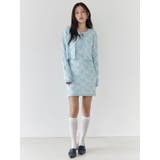 リボンジャガードカーディガン | CALNAMUR | 詳細画像13 