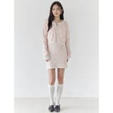 リボンジャガードカーディガン | CALNAMUR | 詳細画像16 