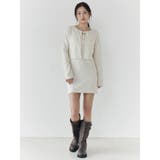 リボンジャガードカーディガン | CALNAMUR | 詳細画像19 