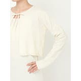 リボンジャガードカーディガン | CALNAMUR | 詳細画像29 