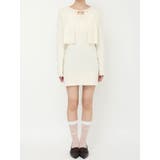 リボンジャガードカーディガン | CALNAMUR | 詳細画像33 