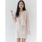 リボンジャガードカーディガン | CALNAMUR | 詳細画像5 