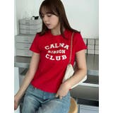 レッド | リボンクラブTシャツ | CALNAMUR