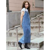ブルー | 【Wrangler】デニムワンピース | CALNAMUR