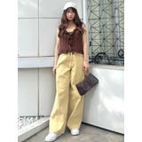 ワイドシルエットカラーパンツ | CALNAMUR | 詳細画像11