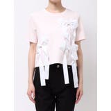 バイカラー3ＤリボンＴシャツ | CALNAMUR | 詳細画像22 