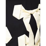 バイカラー3ＤリボンＴシャツ | CALNAMUR | 詳細画像31 