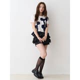 バイカラー3ＤリボンＴシャツ | CALNAMUR | 詳細画像9 