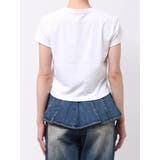 ビジューロゴコンパクトTシャツ | CALNAMUR | 詳細画像33