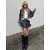 ノーカラーフリンジデニムジャケット | CALNAMUR | 詳細画像12 