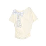 リボン付きTシャツ | CALNAMUR | 詳細画像48