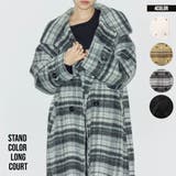 スタンドカラーロングコート | EVRIS | 詳細画像1 