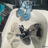 【厚底】ハートモチーフストラップヒールサンダル | EVRIS | 詳細画像1 