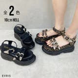 【厚底】バックルモチーフスニーカーサンダル | EVRIS | 詳細画像1 