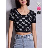 『再入荷♥』GG jacquardラメニットTOPS | GYDA | 詳細画像1 