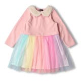 Caldia ボア襟チュール切替ワンピース 100cm | こどもの森e-shop | 詳細画像3