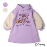 Caldia ディズニーデザイン袖ボア裏起毛ワンピース 100cm | こどもの森e-shop | 詳細画像1