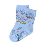 恐竜柄クルーソックス・靴下 | こどもの森e-shop | 詳細画像3 