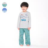 恐竜長袖パジャマ 90cm～140cm B13700 | こどもの森e-shop | 詳細画像1 