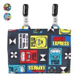 ＪＲ新幹線電車柄移動ポケット・付けポケット | こどもの森e-shop | 詳細画像1 