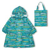 エメラルドグリーン | ＪＲ新幹線電車柄レインコート | こどもの森e-shop