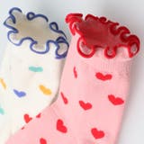 ハート柄クルーソックス・靴下 | こどもの森e-shop | 詳細画像4 