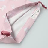 お花・うさぎ総柄巾着袋 | こどもの森e-shop | 詳細画像3 