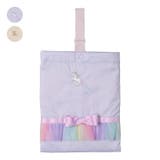 ユニコーン・くま刺繍シューズケース | こどもの森e-shop | 詳細画像1 