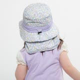 Kids Foret 小花柄撥水加工ハット | こどもの森e-shop | 詳細画像11