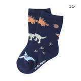 恐竜柄クルーソックス・靴下 14cm~20cm B33310 | こどもの森e-shop | 詳細画像3