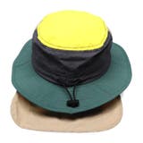 配色切替日よけ付撥水ハット・帽子 50cm~56cm B33406 | こどもの森e-shop | 詳細画像6