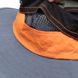 配色切替日よけ付撥水ハット・帽子 50cm~56cm B33406 | こどもの森e-shop | 詳細画像9