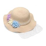 お花・日よけ付洗えるたためるハット・帽子 50cm～56cm B33408 | こどもの森e-shop | 詳細画像7 