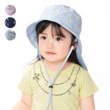 【WEB限定】デイジーお花柄撥水ハット | こどもの森e-shop | 詳細画像1 
