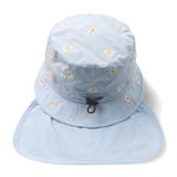 【WEB限定】デイジーお花柄撥水ハット | こどもの森e-shop | 詳細画像3 