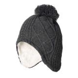 ケーブル編耳付ニット帽・帽子 | こどもの森e-shop | 詳細画像2 