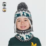 働く車柄スヌード・ネックウォーマー | こどもの森e-shop | 詳細画像1 